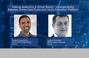 实现 Zemax OpticStudio 与 Ansys仿真平台的虚拟现实互操作性